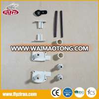 Hot sale adjustable plastic fixed size diy install door hinges aluminium