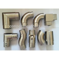 Stainless Steel Glass Connector Door Hinge Hardware